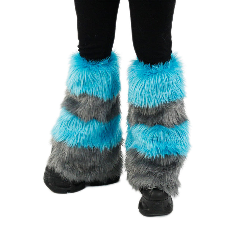 Striped Cheshire Leg Warmers - Pawstar Pawstar Leg Warmers Cheshire, cosplay, costume, furry, Legs, ship-15