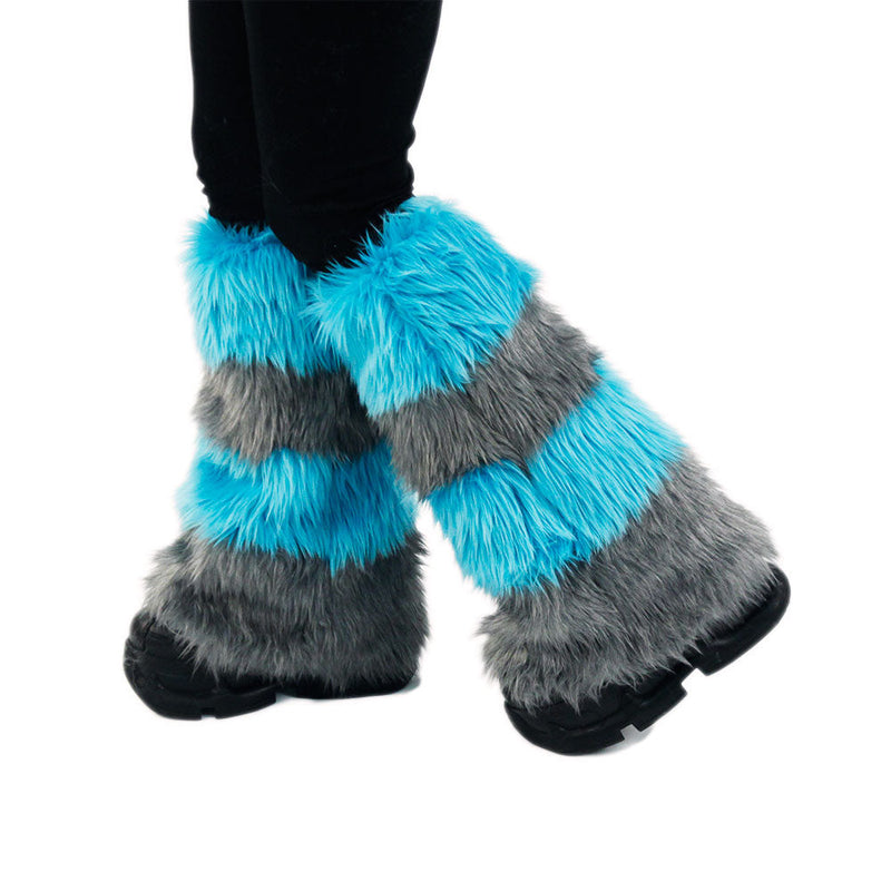 Striped Cheshire Leg Warmers - Pawstar Pawstar Leg Warmers Cheshire, cosplay, costume, furry, Legs, ship-15