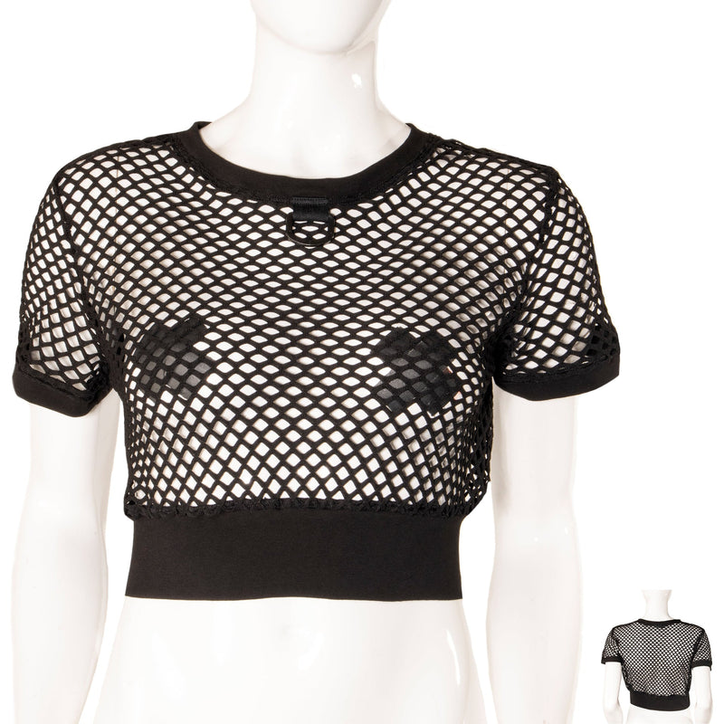 VectorNet Short Sleeve Crop Shirt - Pawstar dsfusion crop top cyber, festival, rave, sale, ship-15, ship-30day, tops