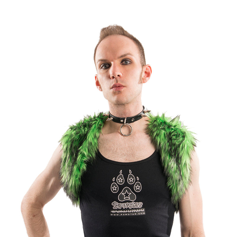 Wild Wolf Fur Vest - Pawstar Pawstar Vest cosplay, costume, furry, ship-15, ship-30day, vest