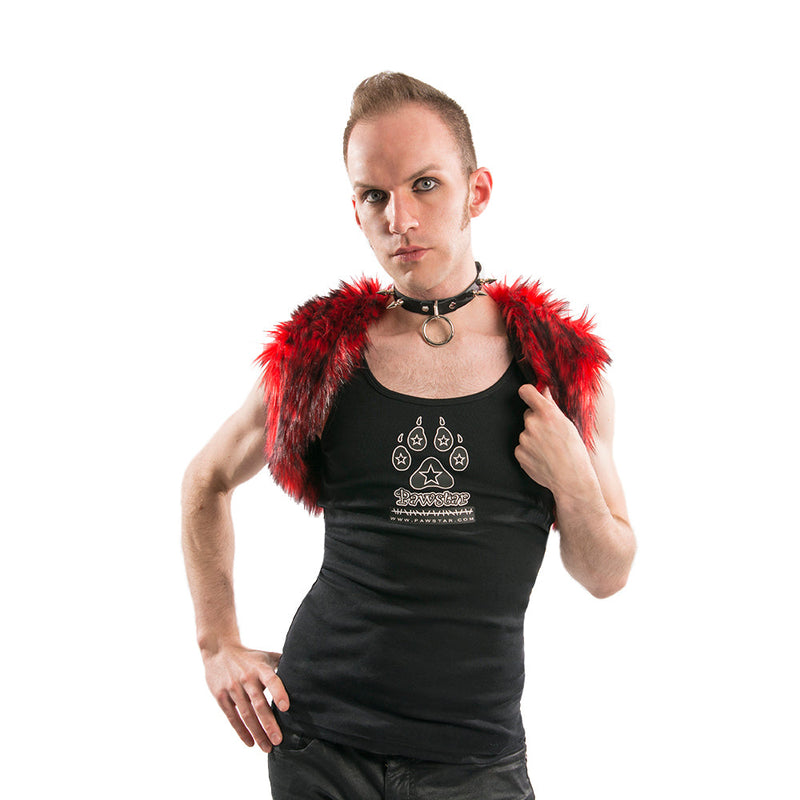 Wild Wolf Fur Vest - Pawstar Pawstar Vest cosplay, costume, furry, ship-15, ship-30day, vest