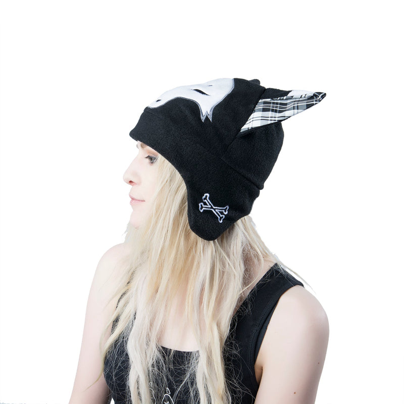 Nippers™ the Spooky Fox Hat - Pawstar Pawstar Fleece Hats canine, cosplay, costume, fox, furry, hat, nippers, ship-15, ship-30day