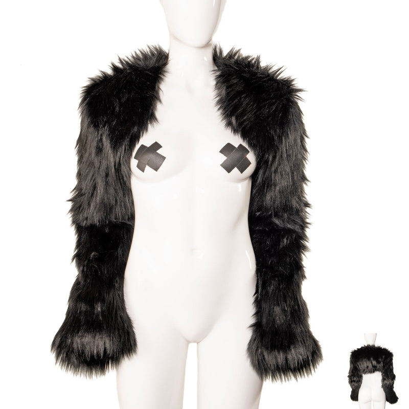 Monster Fur Megafluff Shrug - Pawstar dsfusion Outerwear outerwear, ship-15, ship-30day