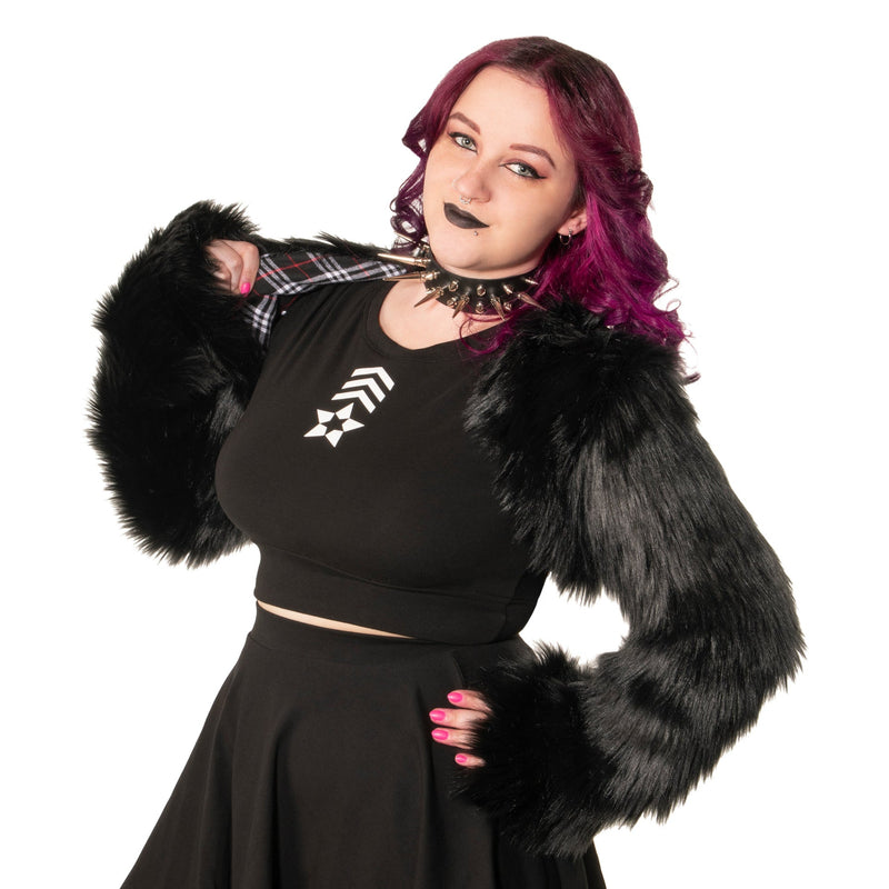 Monster Fur Megafluff Shrug - Pawstar dsfusion Outerwear outerwear, ship-15, ship-30day