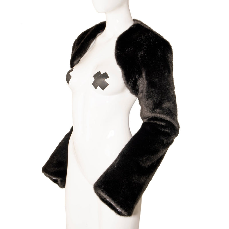 Short Fur Megafluff Shrug - Pawstar dsfusion Outerwear outerwear, ship-15, ship-30day