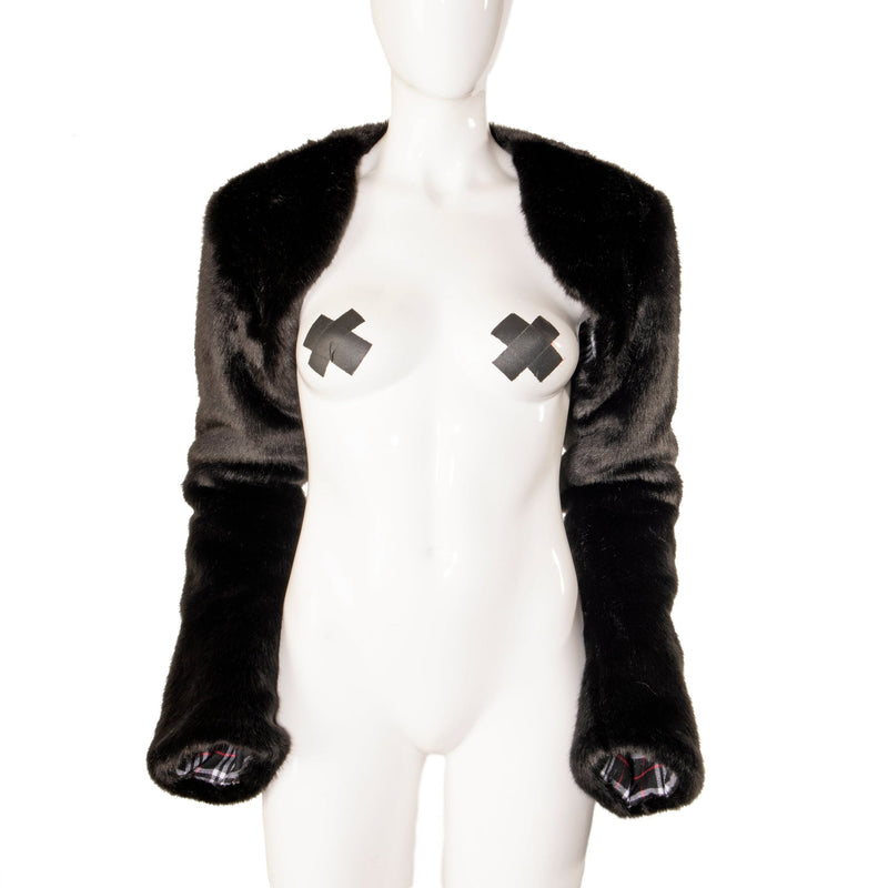 Short Fur Megafluff Shrug - Pawstar dsfusion Outerwear outerwear, ship-15, ship-30day