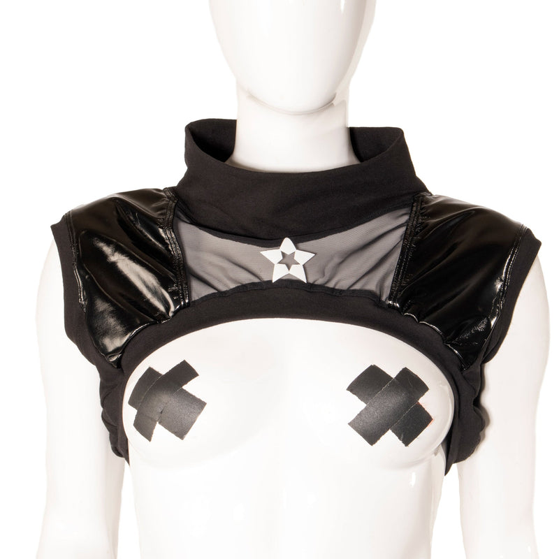 S.I. Telecrop Top - Pawstar dsfusion Crop Shrug goth, sale, ship-15, ship-30day, tops