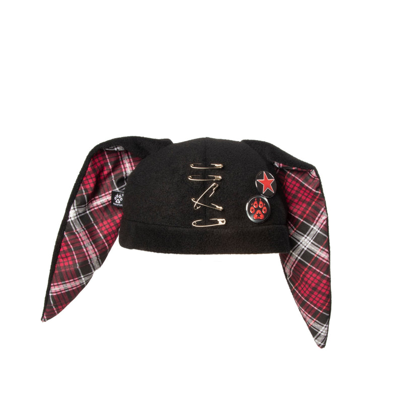 Pin Punx Bunny Hat - Pawstar Pawstar Fleece Hats bunny, cosplay, costume, furry, hat, ship-15, ship-15day