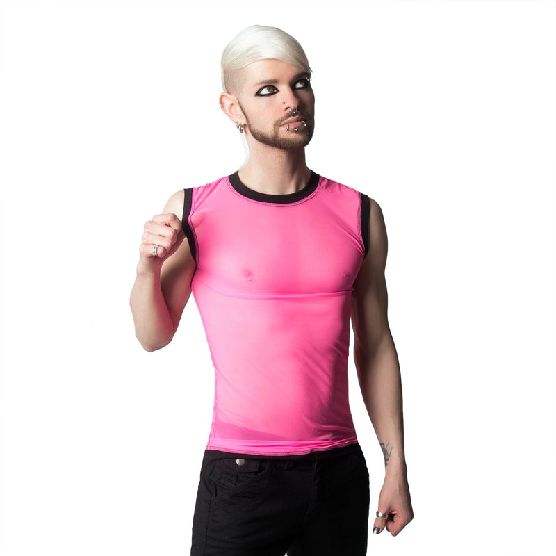 Pure Sheer Tank - Pawstar dsfusion Shirts & Tops cyber, festival, rave, ship-15, ship-30day, tops