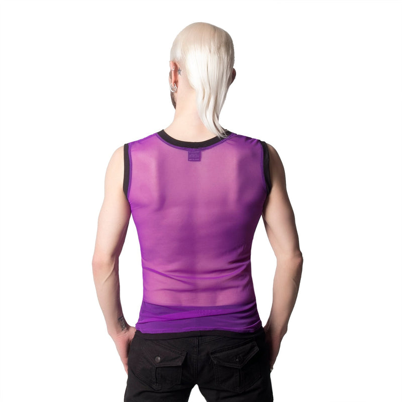 Pure Sheer Tank - Pawstar dsfusion Shirts & Tops cyber, festival, rave, ship-15, ship-30day, tops