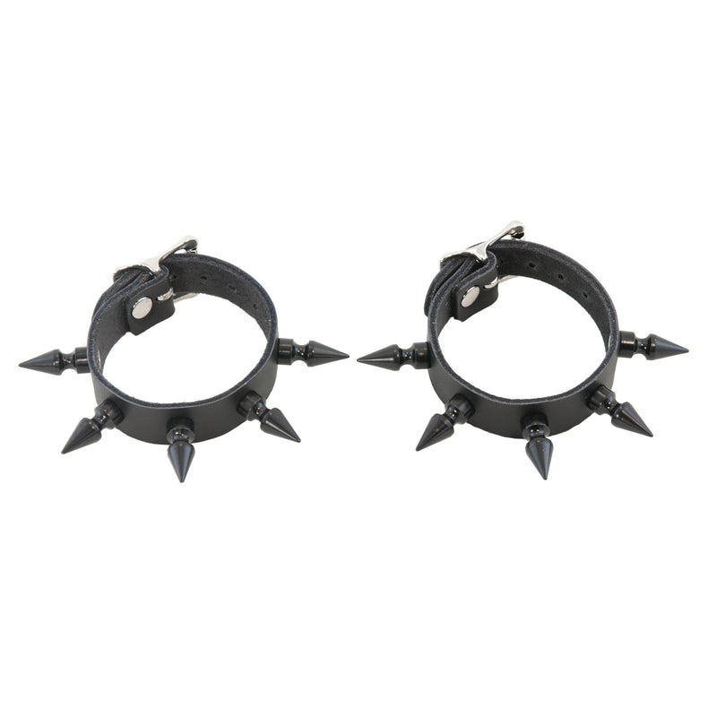 Just Spiked Wrist Cuff - Pawstar dsfusion cuff goth, ship-15, ship-15day