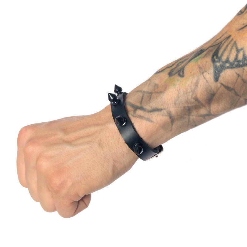 Minx Spiked Wrist Cuff - Pawstar dsfusion cuff goth, ship-15, ship-15day