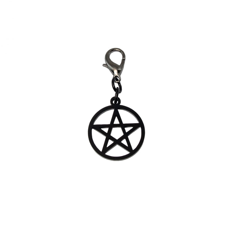 Pentacle Charm DSFusion Dark Star Fusion Pawstar goth pastel kawaii lolita harajuku fashion cybergoth punk cyberpunk rave raver festival dog fashion for furry furries