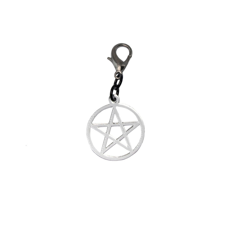 Pentacle Charm DSFusion Dark Star Fusion Pawstar goth pastel kawaii lolita harajuku fashion cybergoth punk cyberpunk rave raver festival dog fashion for furry furries