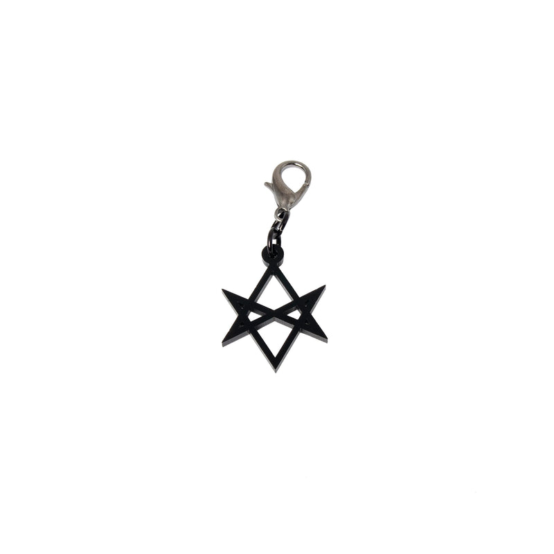 Unicursal Hexagram Charm DSFusion Dark Star Fusion Pawstar goth pastel kawaii lolita harajuku fashion cybergoth punk cyberpunk rave raver festival dog fashion for furry furries