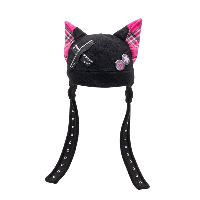 Pin Punx Fox Hat - Extra Warm - Pawstar Pawstar Fleece Hats canine, cosplay, costume, fox, furry, hat, ship-15, ship-15day