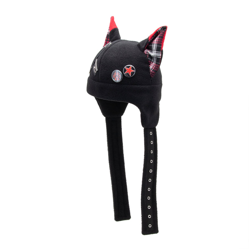 Pin Punx Fox Hat - Extra Warm - Pawstar Pawstar Fleece Hats canine, cosplay, costume, fox, furry, hat, ship-15, ship-15day