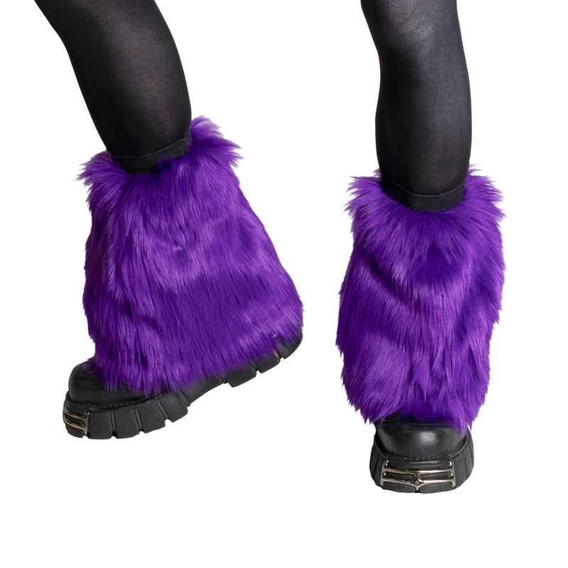 purple Pony Puff Leg Warmer - Monster Fur - Pawstar Pawstar Pony Puffs furry  Pony Puffs  cosplay, costume,