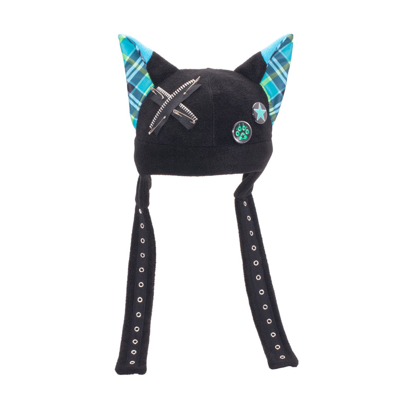 Pin Punx Fox Hat - Extra Warm - Pawstar Pawstar Fleece Hats canine, cosplay, costume, fox, furry, hat, ship-15, ship-15day