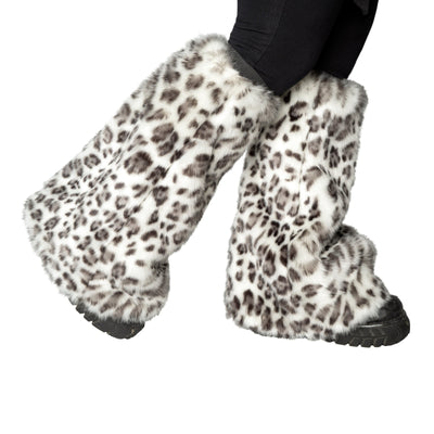 Snow Leopard Fur Leg Warmers - Pawstar Pawstar Leg Warmers cosplay, costume, furry, Legs