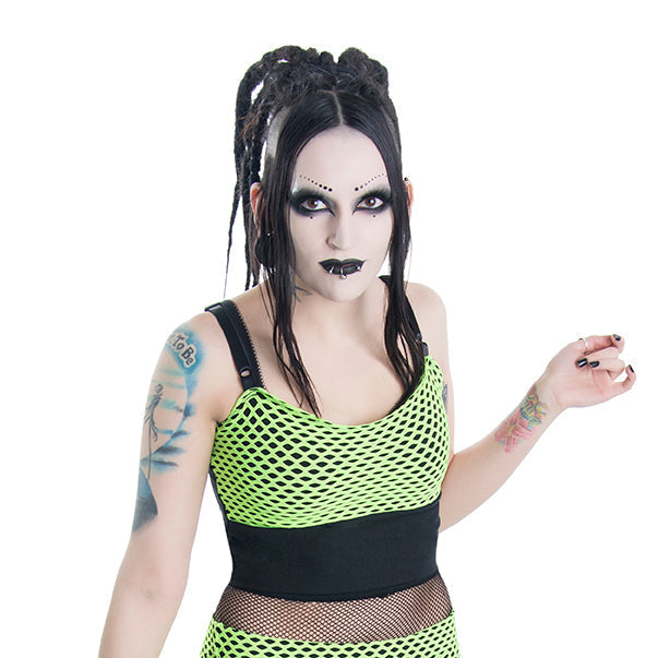 VectorNet Crop Strap Tank - Pawstar dsfusion Shirts & Tops cyber, festival, rave, sale, ship-15, ship-30day, tops