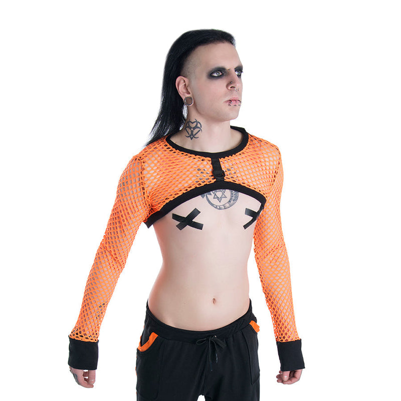 VectorNet Pullover Shrug - Pawstar dsfusion Shirts & Tops cyber, festival, outerwear, rave, sale, ship-15, ship-30day, tops