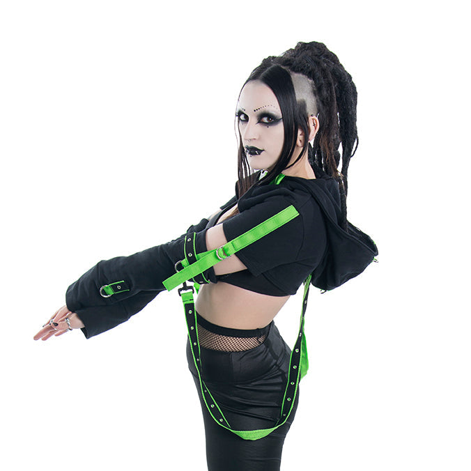 Transfigurator Shrug DSFusion Dark Star Fusion Pawstar goth pastel kawaii lolita harajuku fashion cybergoth punk cyberpunk rave raver festival dog fashion for furry furries