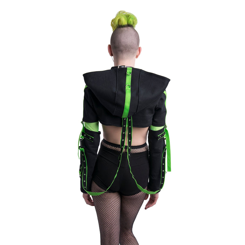 Transfigurator Shrug DSFusion Dark Star Fusion Pawstar goth pastel kawaii lolita harajuku fashion cybergoth punk cyberpunk rave raver festival dog fashion for furry furries