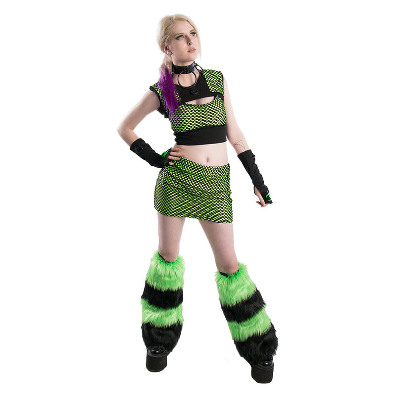 Stripey Leg Warmers - Pawstar Pawstar Leg Warmers cosplay, costume, furry, Legs, ship-15