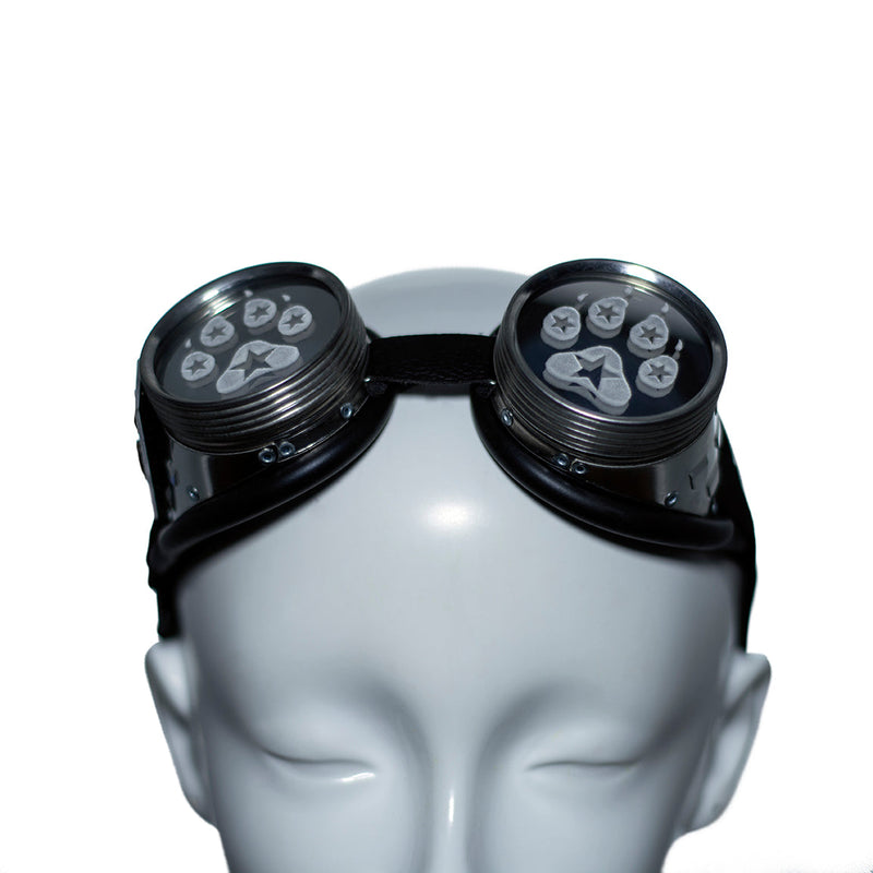 Symbol Goggles - Pawstar dsfusion Cyber Goggles cyber, festival, rave, ship-15, ship-15day