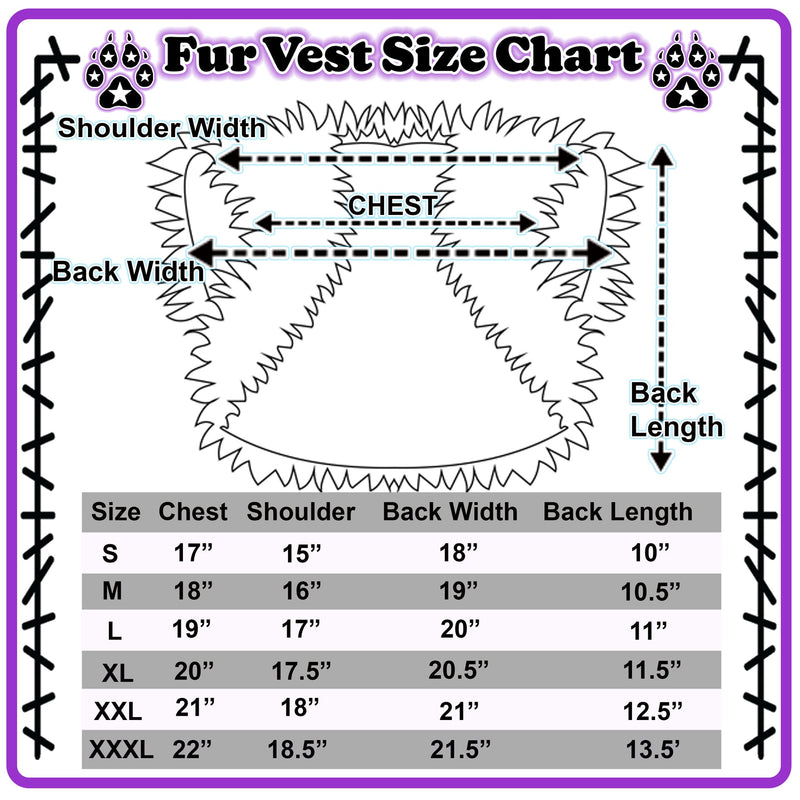 Wild Wolf Fur Vest - Pawstar Pawstar Vest cosplay, costume, furry, ship-15, ship-30day, vest