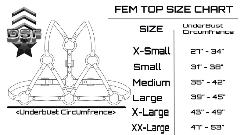 Basic Fem Torso Harness