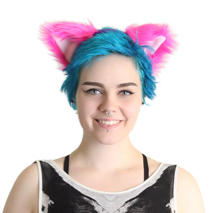 Cheshire Fluffy Mew Ear Headband