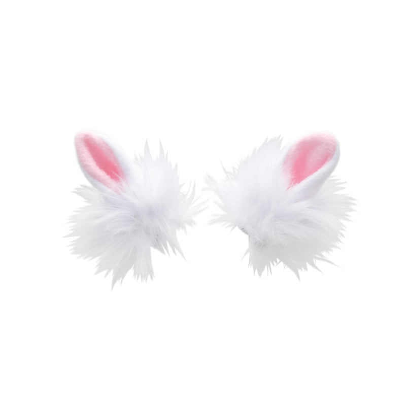 Uppy Bunny Clip-In Ears - DarkStar Fusion  Clip-In Ears uppy-bunny-clip-in-ears bunny, cosplay, costume, ear, furry DarkStar Fusion goth gothic cybergoth cyberpunk rave raver