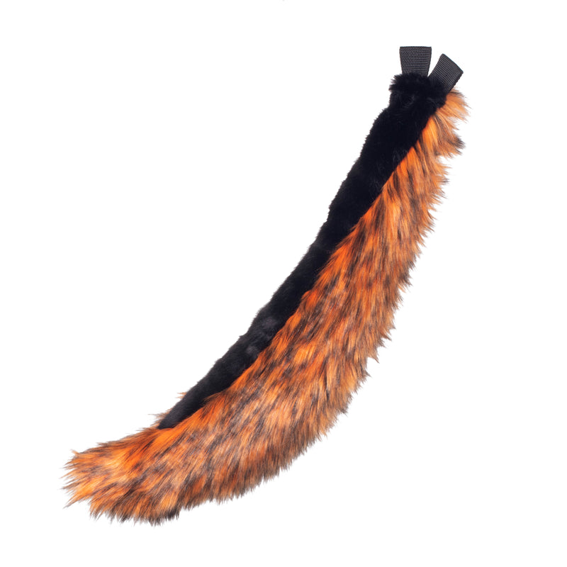 Wild Wolf Tail - Two Tone - DarkStar Fusion  Tails wild-wolf-tail canine, cosplay, costume, furry, tail, wolf DarkStar Fusion goth gothic cybergoth cyberpunk rave raver