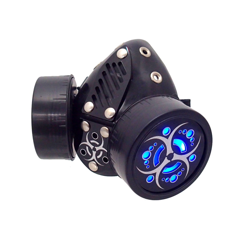 Toxic Respirator (LED Options) - DarkStar Fusion  Cyber Respirators toxic-respirator-led-options cyber, festival, rave DarkStar Fusion goth gothic cybergoth cyberpunk rave raver