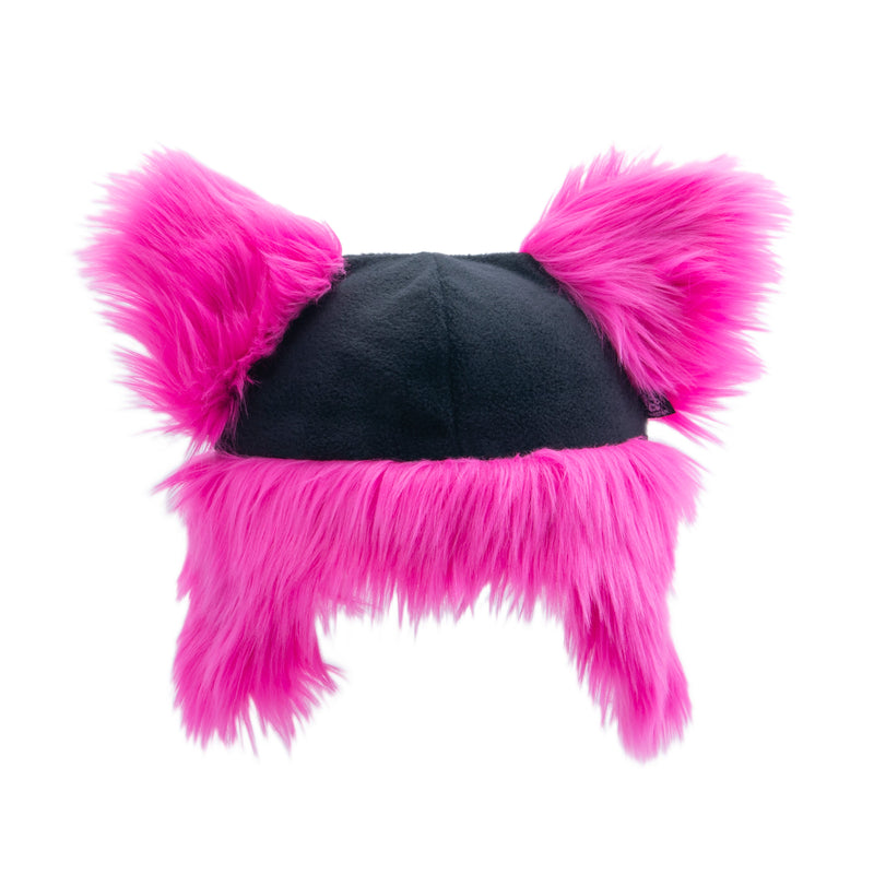 Warm and Mew Kitty Hat - DarkStar Fusion  Fleece Hats warm-and-mew-kitty-hat cat, cosplay, costume, Feline, furry, hat DarkStar Fusion goth gothic cybergoth cyberpunk rave raver