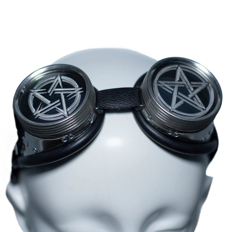 Symbol Goggles - DarkStar Fusion  Cyber Goggles symbol-goggles cyber, festival, rave DarkStar Fusion goth gothic cybergoth cyberpunk rave raver